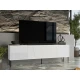 TV-omarica Charlotte 209 (Bela) Bela, 200x61x38cm