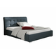 Postelja Baltimore 107 Zakonske, Modra, 160x200, Blago, Posteljno dno, 180x227x103cm