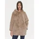 Liu Jo Krzno MF3069 E0863 Bež Regular Fit