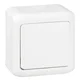 782360 STIKALO 1P/10A/230V N/Ž IP44 BELO LE782360