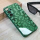 Maska za mobilni telefon Samsung Galaxy S24 Plus SHINY GLASS, Zelena