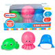 Little Tikes Vodne igrače za kopel - 3-delni set