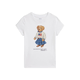Polo Ralph Lauren Majica 312A98403001 Bela Regular Fit