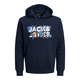 JACK & JONES Majica DUST, modra