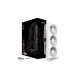 XFX Swift AMD Radeon RX 9060 XT OC White Triple Fan Gaming Edition 16GB GDDR6 128-bit HDMI 2x DP