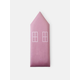 Sinsay - Tapacirani panel sa motivom kuće - pastelno roze