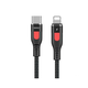 Kabl USB Tip C - USB lighting Lesu PD 20W 1m crni Remax
