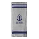 PROMOCIJA BRISAČA PLAŽNA ANCHOR BLUE 75X170CM 420G SIVA