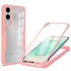 Futrola Techsuit ColorVerse + zaštitna folija za Samsung Galaxy S25 Edge – Roza KP37019