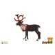 Severni jelen polar zooted plastika 15cm