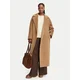 Weekend Max Mara Volneni plašč Tempera 2625016072 Svetlo rjava Regular Fit