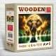 Wooden city - Puzzle Elephants Dreams leseni - 1 000 kosov