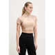 Kratka majica adidas Originals Zip Up Crop Top