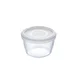Cook&Freeze bowl with lid, made of heat-resistant glass, 12cm/600 ml
