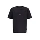 Jack & Jones Junior Majica JCOCLUB črna/bela