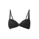 TRIUMPH Nedrček Comfort Allure črna/srebrna