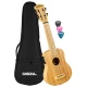Električni sopranski ukulele Bamboo Natural Cascha
