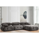 Atelier Del Sofa Ugaona sofa Bubble Corner (L1-O1-1R -Puf) -