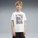 PUMA Sport Camo Graphic Tee Youth, Kids, White, 15-16Y