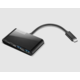 Lenovo Hub Select 4-portni USB-C, 2x USB-A   2x USB-C, črn