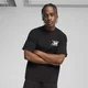 Mens Puma Jaws Core Basketball T-Shirt, Black, Size XL, Clothing