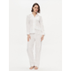 Lauren Ralph Lauren Pižama ILN92305 Bela Regular Fit