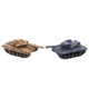 Teddies Tank RC bitka tenkova, 27MHz i 40MHz, 25 cm, 2 komada