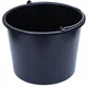 Vedro, posoda, gradbena, plastična, črna, prostornina ABUD3 12 l