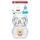 Nuk tolažilna duda - silikon Perfect Match Air 0-6 m, 2 kos