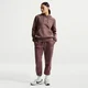 Nike W NSW PHNX FLC MR PANT STD, ženske hlače, ljubičasta FZ7626