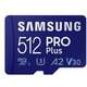 SAMSUNG PRO Plus 512GB microSDXC UHS-I, MB-MD512KB/WW