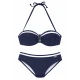LASCANA Bikini Wire-Band-Bik LC Yacht, modra