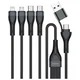 1 to 3 4Smarts Kabel Usb-C Usb-A 4V1 1.2M Za Telefone Tablice Hitro Polnjenje