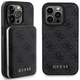 Guess Guess Bundle Pack MagSafe 4G Metal Gold Logo - komplet ohišja + Power Bank 5000mAh MagSafe iPhone 15 Pro (črna)