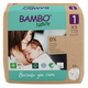 Bambo Nature plenice Newborn 1, 2-4 kg, 22 kos, paper bag 1000021511