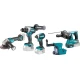 4-delni set orodja Makita DLX4155TX1