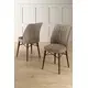 HANAH HOME Set stolica (2 dela) Nuna Cappuccino Brown
