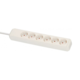 PODALJŠEK ECOLINE 6x ŠUKO 1,5m H05VV-F 3x1,5mm BEL | Topdom