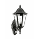 EGLO 93458 | Navedo Eglo zidna svjetiljka sa senzorom 1x E27 IP44 crno, antik srebrna, prozirno