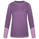 LOAP PETI ženska dolga majica termo vijolična - S