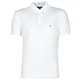Tommy Hilfiger za moške. MW0MW17770 Polo 1985 Regular bela (S), Priložnostno, Bombaž, Kratek rokav, Organski bombaž, Trajnost