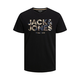 JACK & JONES Muška majica 12235189 crna