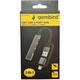 UHB-U3P4-06 Gembird HUB Type-A+C to 3*USB2.0 + 1*USB3.0 Aluminum