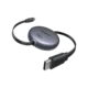 Ugreen USB-C na USB-C izvlečni polnilni kabel 100W, 1M