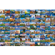 Ravensburger Puzzle 99 lepih krajev Evrope 3000 kosov