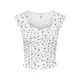 ONLY Top ONLFENJA  modra / svetlo modra / jelka / off-bela