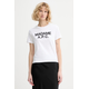 Bombažna kratka majica A.P.C. T-SHIRT CROP MANCHE COURTE MADAME APC