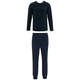 Emporio Armani Dolga pižama mornarska