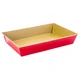 Model za kruh z nelepljivo površino 30x11x7,5cm zlato-rdeč 69219