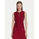 Guess Bluza W6YR24 Z0970 Bordo rdeča Slim Fit